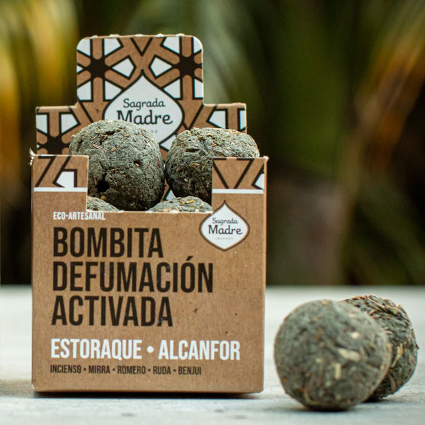 Bombita Defumación Activada Estoraque y Alcanfor x8