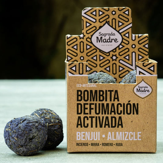 Bombita Defumación Activada Benjuí y Almizcle x8