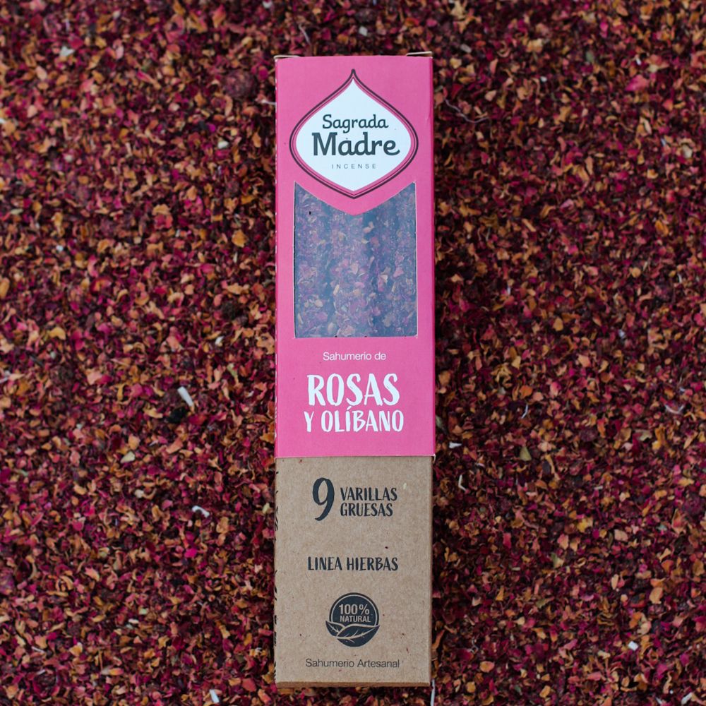 Incienso de Olíbano y Rosas