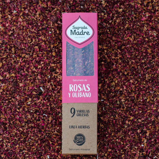 Incienso de Olíbano y Rosas