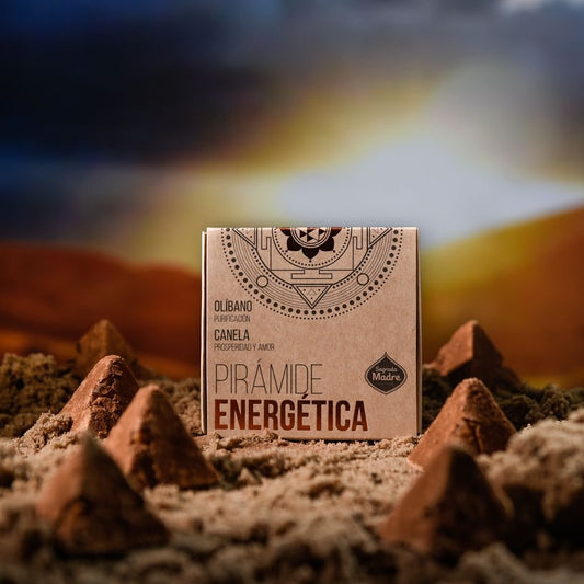 Piramide Energetica de Canela y Olibano x4, Sagrada Madre