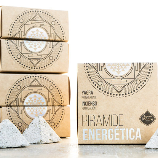 Piramide Energetica de Yagra y Olibano x4, Sagrada Madre